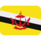 Brunei emoji on Twitter